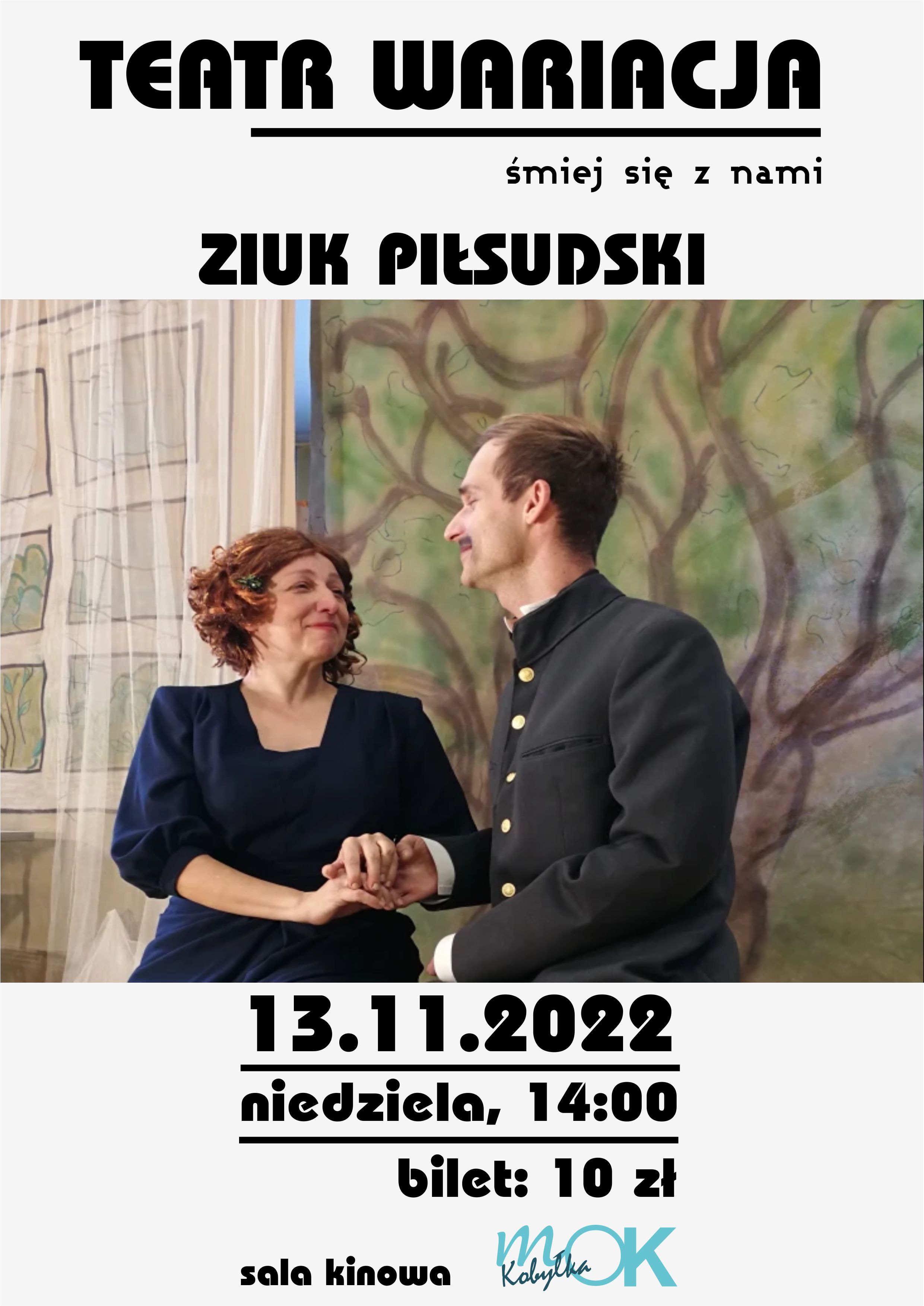 Ziuk Piłsudski Plakat